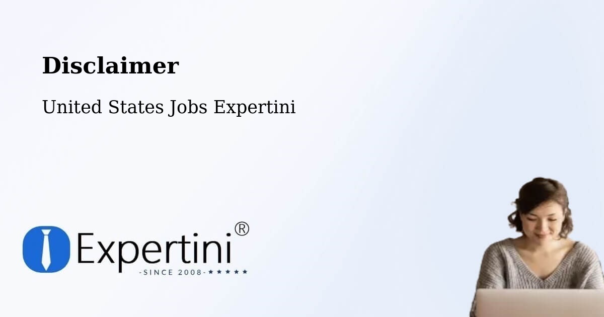 Disclaimer – Shields - United States Jobs Expertini